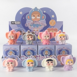 Crying baby Flocked small orna...