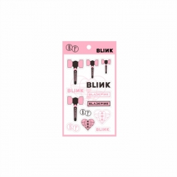 BLACK PINK PVC transparent dec...
