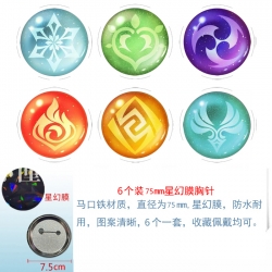 Genshin Impact Anime Star Illu...