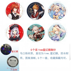 Genshin Impact Anime Star Illu...