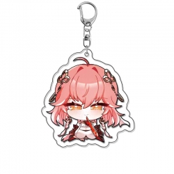 Mingchao Anime Acrylic Keychai...