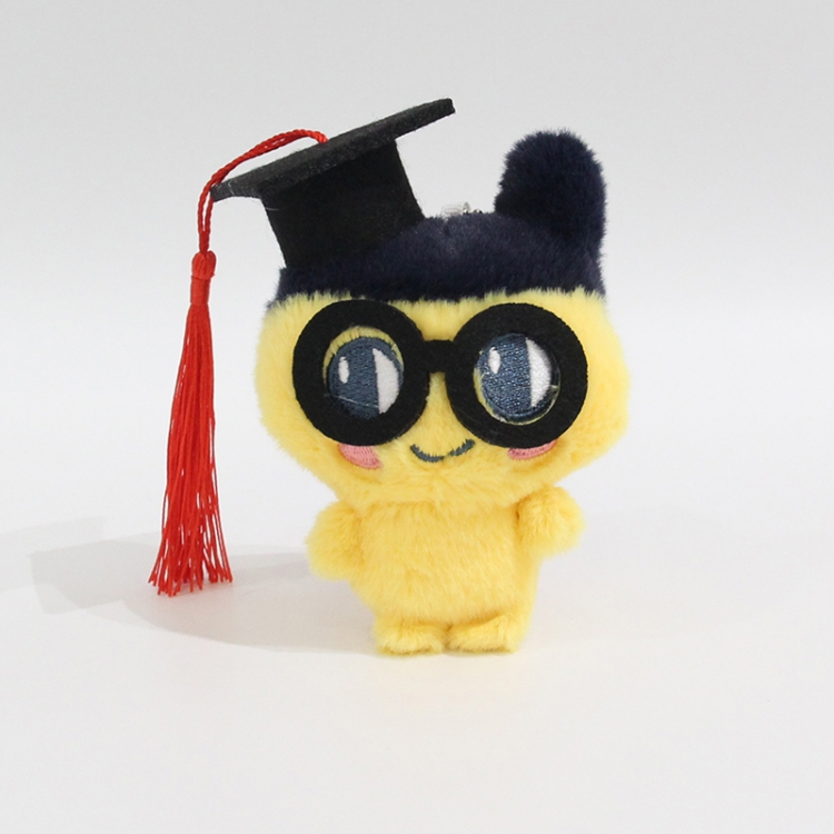 Electronic Pets Little rabbit fur PP cotton plush toy pendant 9x7x12cm price for 5 pcs