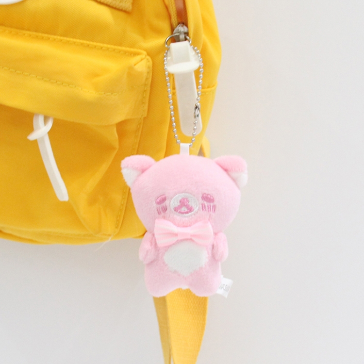 Rilakkuma Crystal Super Soft PP Cotton Plush Toy Pendant 9x6x4cm  price for 5 pcs
