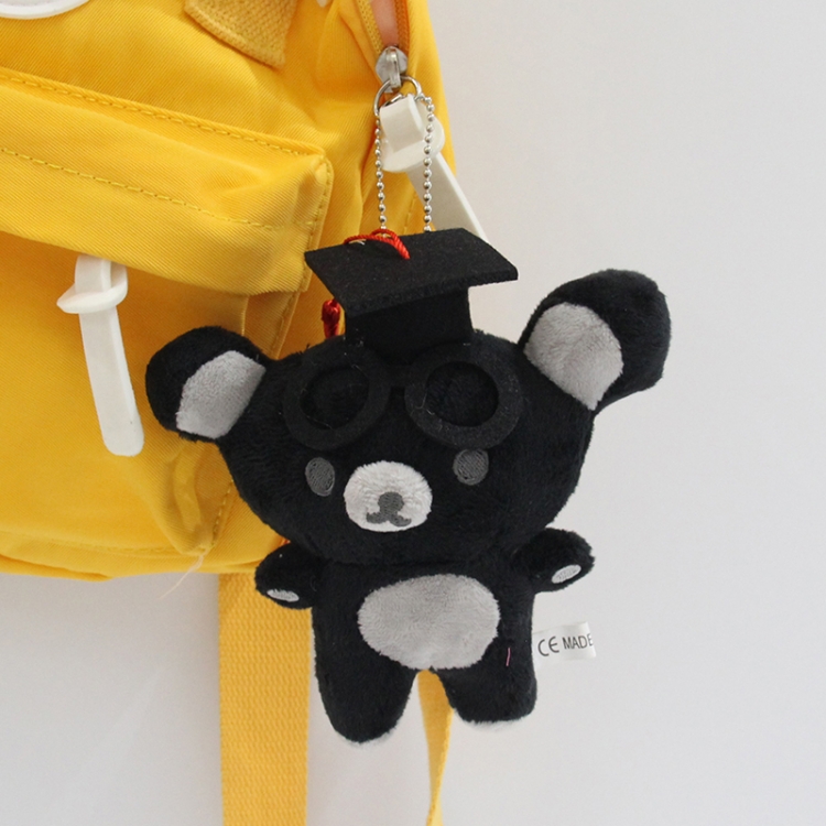 Rilakkuma Crystal Super Soft PP Cotton Plush Toy Pendant 11x9x6cm  price for 5 pcs