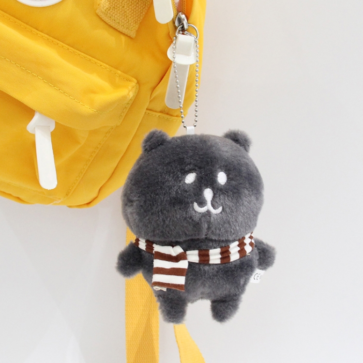 Self deprecating bear Little rabbit fur PP Cotton Plush Toy Pendant 8x5x8cm price for 5 pcs