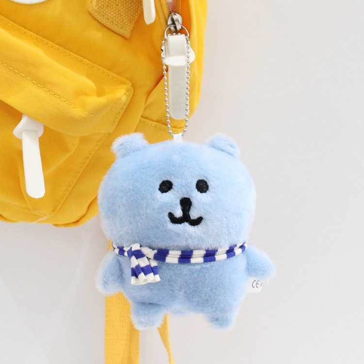 Self deprecating bear Little rabbit fur PP Cotton Plush Toy Pendant 8x5x8cm price for 5 pcs