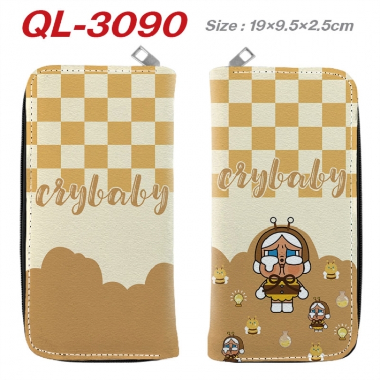 Cry Baby  Anime peripheral PU leather full-color long zippered wallet 19.5x9.5x2.5cm