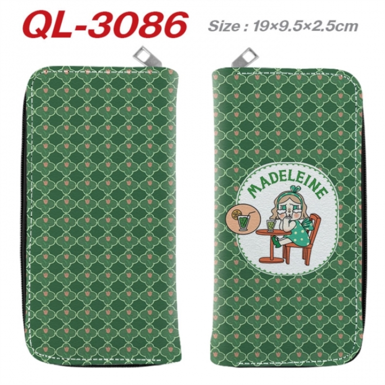 Cry Baby  Anime peripheral PU leather full-color long zippered wallet 19.5x9.5x2.5cm