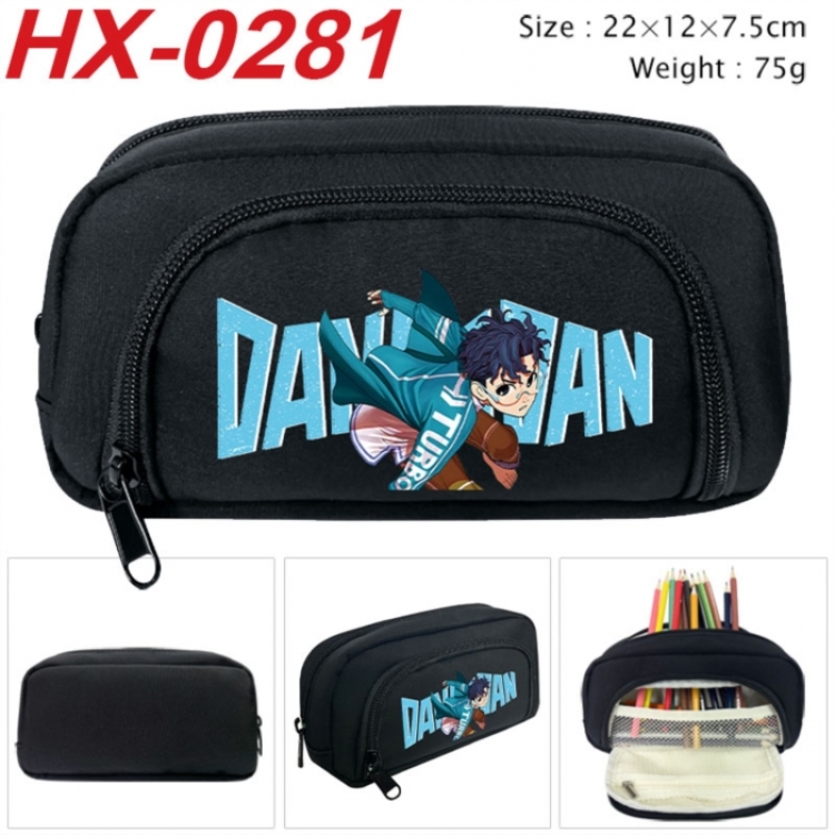 Dandadan Anime 3D pencil case with insulation layer Pencil Bag 22X15X7.5CM