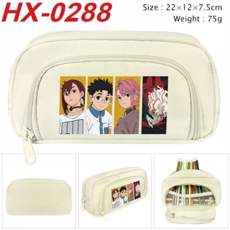 Dandadan Anime 3D pencil case with insulation layer Pencil Bag 22X15X7.5CM