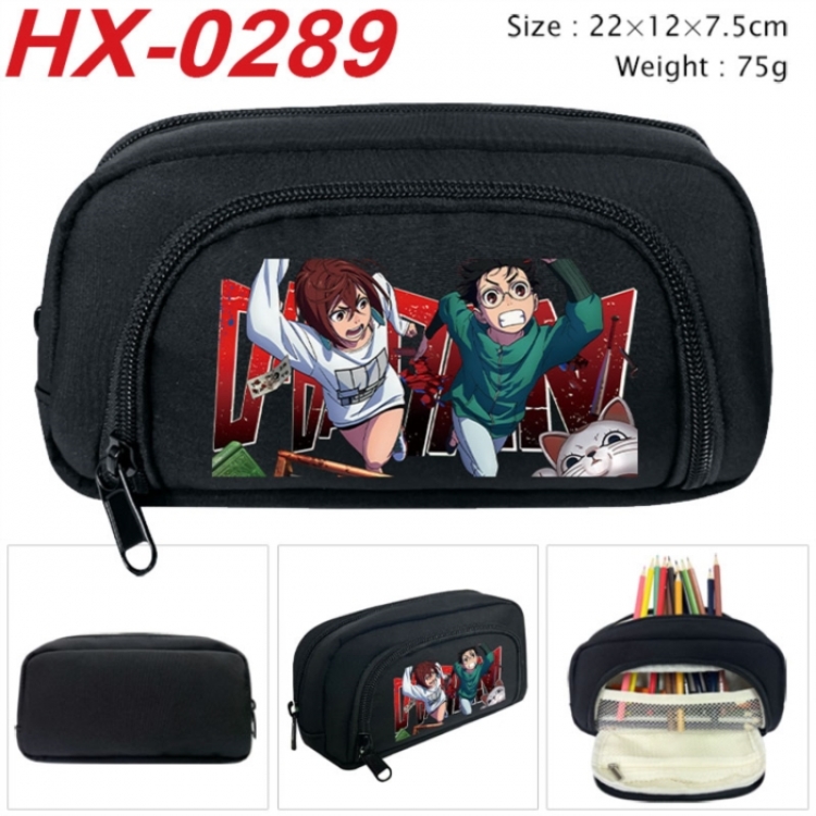 Dandadan Anime 3D pencil case with insulation layer Pencil Bag 22X15X7.5CM