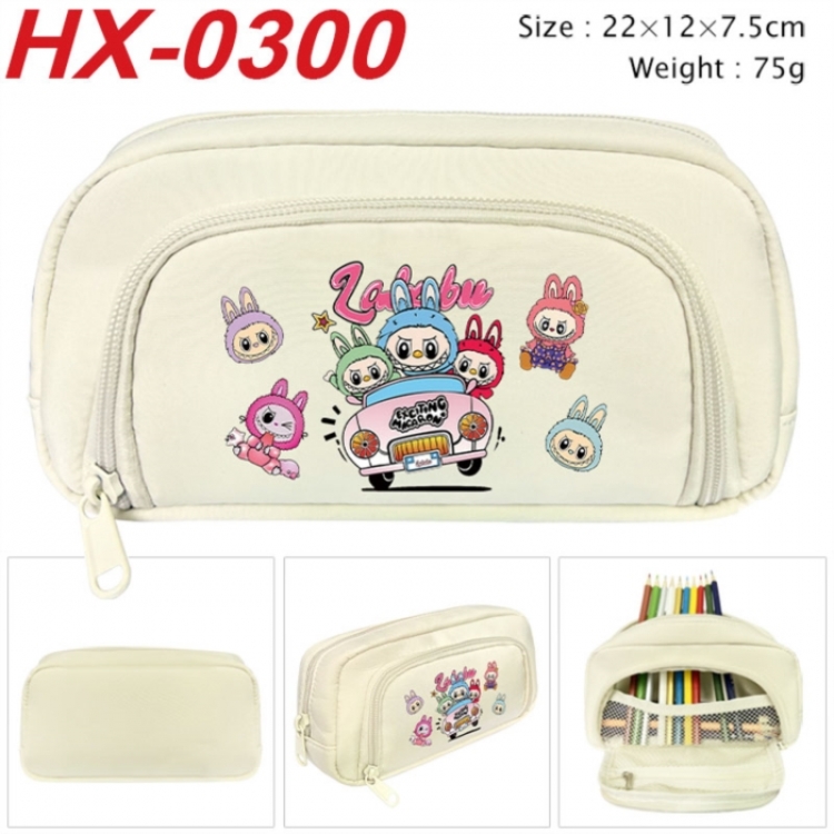 Labubu Anime 3D pencil case with insulation layer Pencil Bag 22X12X7.5CM