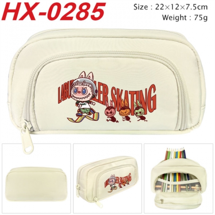 Labubu Anime 3D pencil case with insulation layer Pencil Bag 22X12X7.5CM