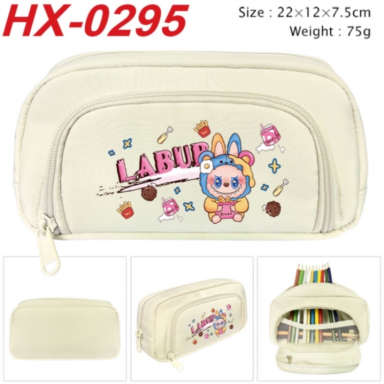 Labubu Anime 3D pencil case with insulation layer Pencil Bag 22X12X7.5CM