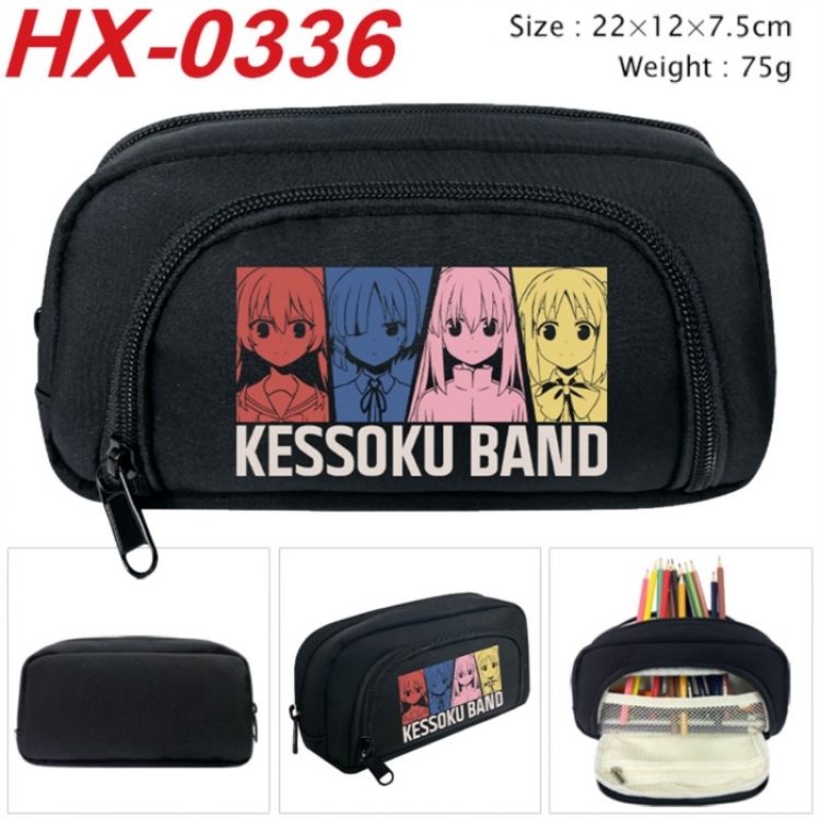 BOCCHI THE ROCK! Anime 3D pencil case with insulation layer Pencil Bag 22X12X7.5CM