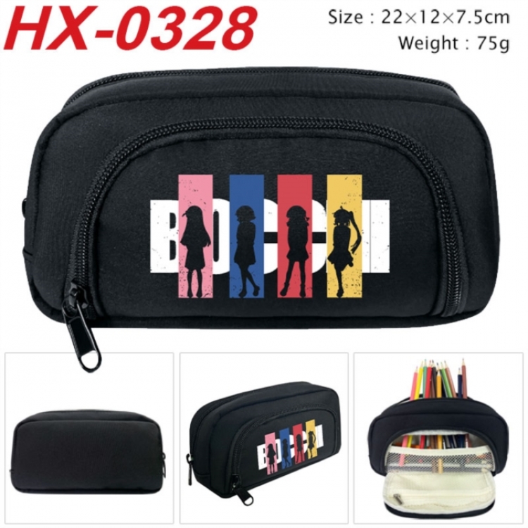 BOCCHI THE ROCK!  Anime 3D pencil case with insulation layer Pencil Bag 22X15X7.5CM