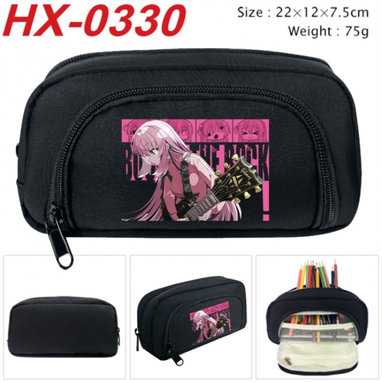 BOCCHI THE ROCK!  Anime 3D pencil case with insulation layer Pencil Bag 22X12X7.5CM