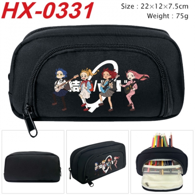 BOCCHI THE ROCK!  Anime 3D pencil case with insulation layer Pencil Bag 22X12X7.5CM