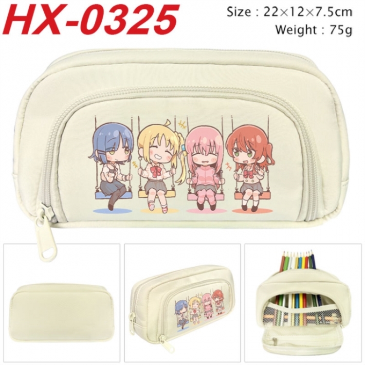 BOCCHI THE ROCK!  Anime 3D pencil case with insulation layer Pencil Bag 22X12X7.5CM