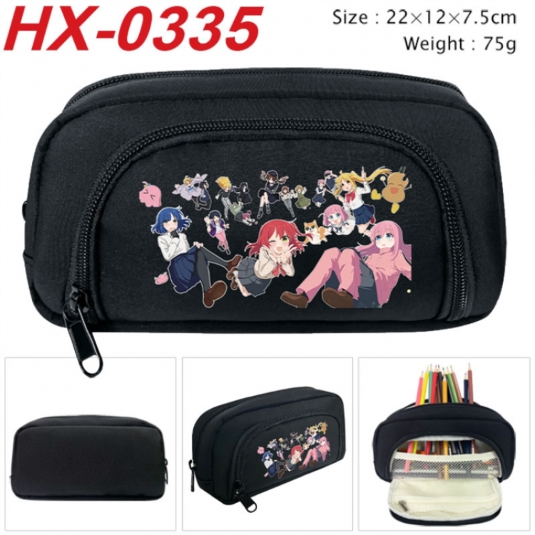 BOCCHI THE ROCK! Anime 3D pencil case with insulation layer Pencil Bag 22X12X7.5CM