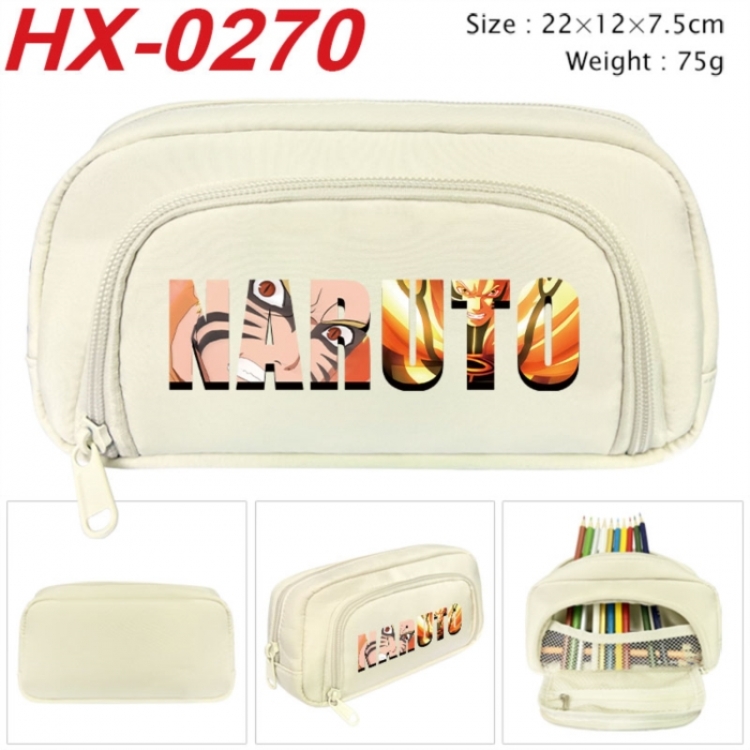 Naruto Anime 3D pencil case with insulation layer Pencil Bag 22X12X7.5CM