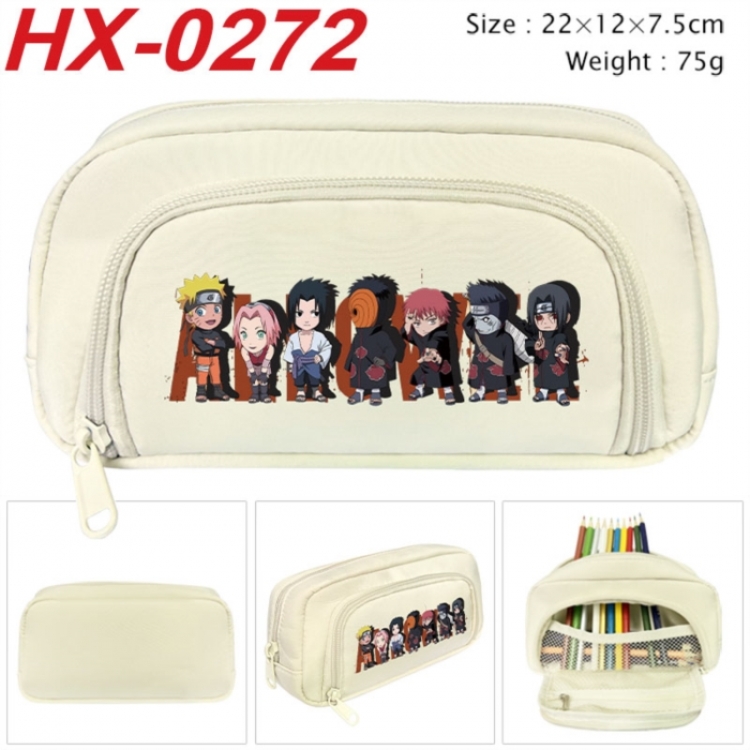 Naruto Anime 3D pencil case with insulation layer Pencil Bag 22X12X7.5CM
