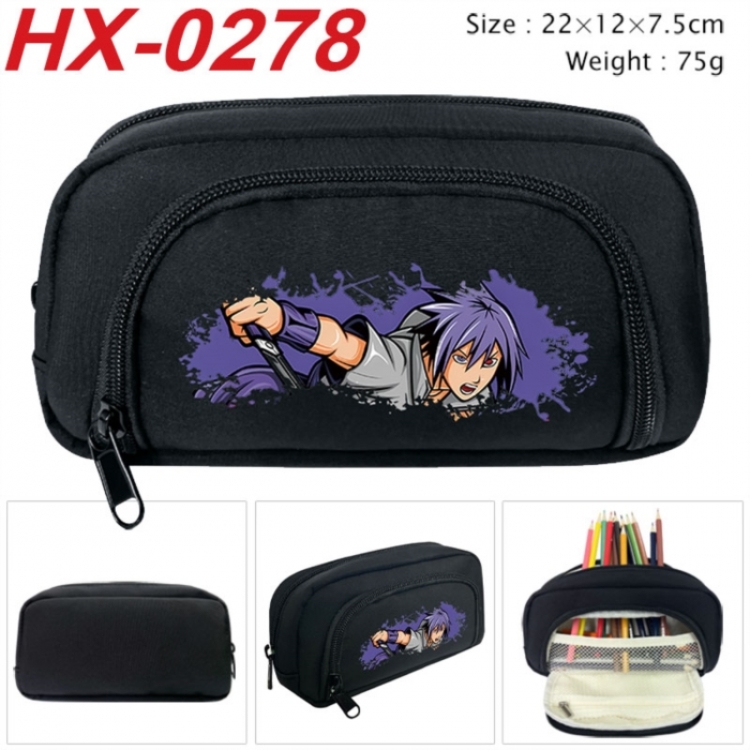 Naruto Anime 3D pencil case with insulation layer Pencil Bag 22X15X7.5CM