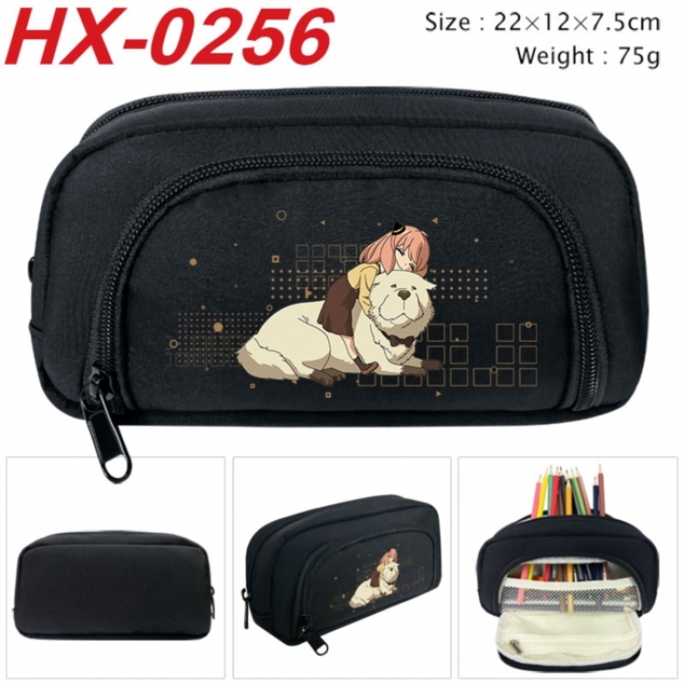 SPY×FAMILY Anime 3D pencil case with insulation layer Pencil Bag 22X15X7.5CM