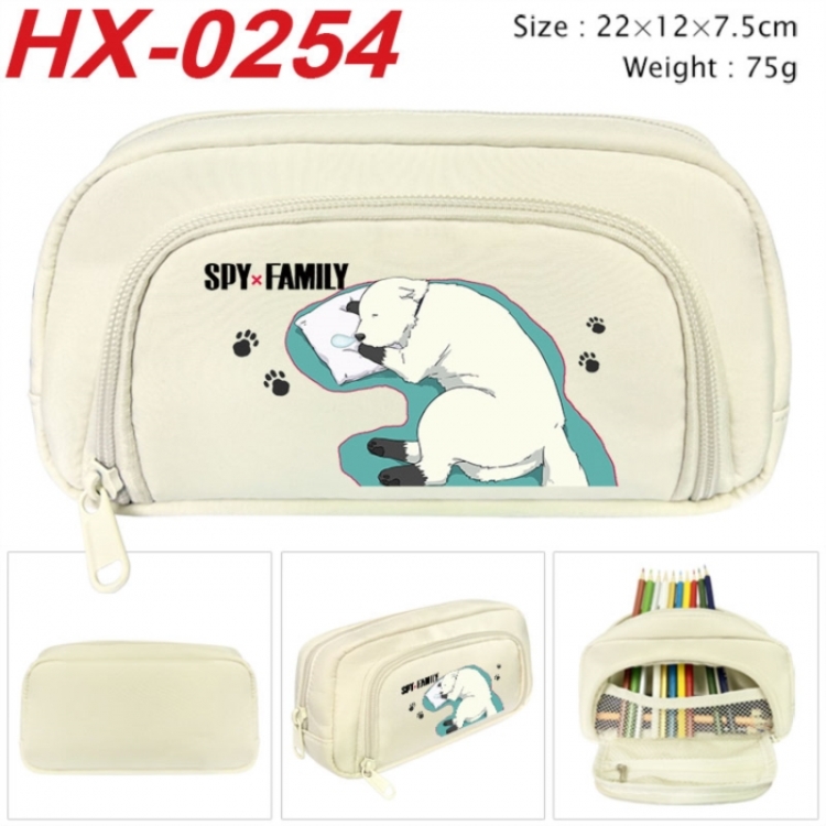 SPY×FAMILY Anime 3D pencil case with insulation layer Pencil Bag 22X15X7.5CM