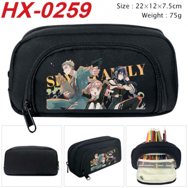 SPY×FAMILY Anime 3D pencil case with insulation layer Pencil Bag 22X15X7.5CM