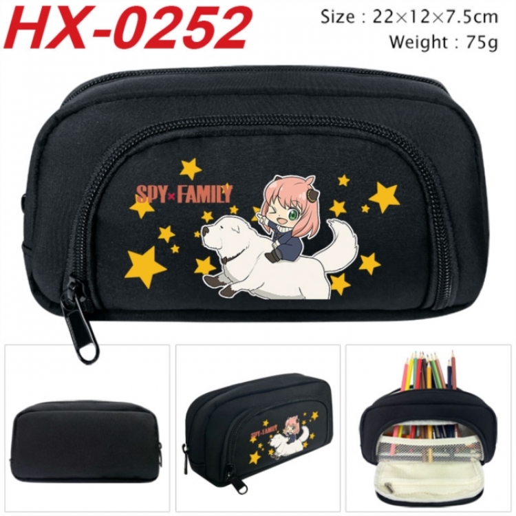 SPY×FAMILY Anime 3D pencil case with insulation layer Pencil Bag 22X15X7.5CM