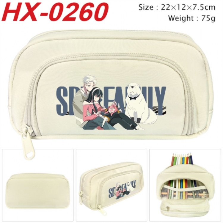 SPY×FAMILY Anime 3D pencil case with insulation layer Pencil Bag 22X15X7.5CM
