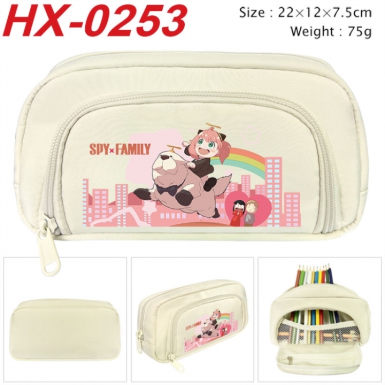 SPY×FAMILY Anime 3D pencil case with insulation layer Pencil Bag 22X15X7.5CM