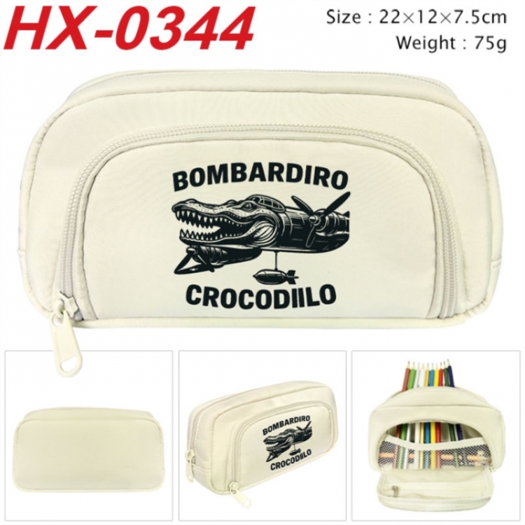 The Book of Mountains and Seas Anime 3D pencil case with insulation layer Pencil Bag 22X15X7.5CM