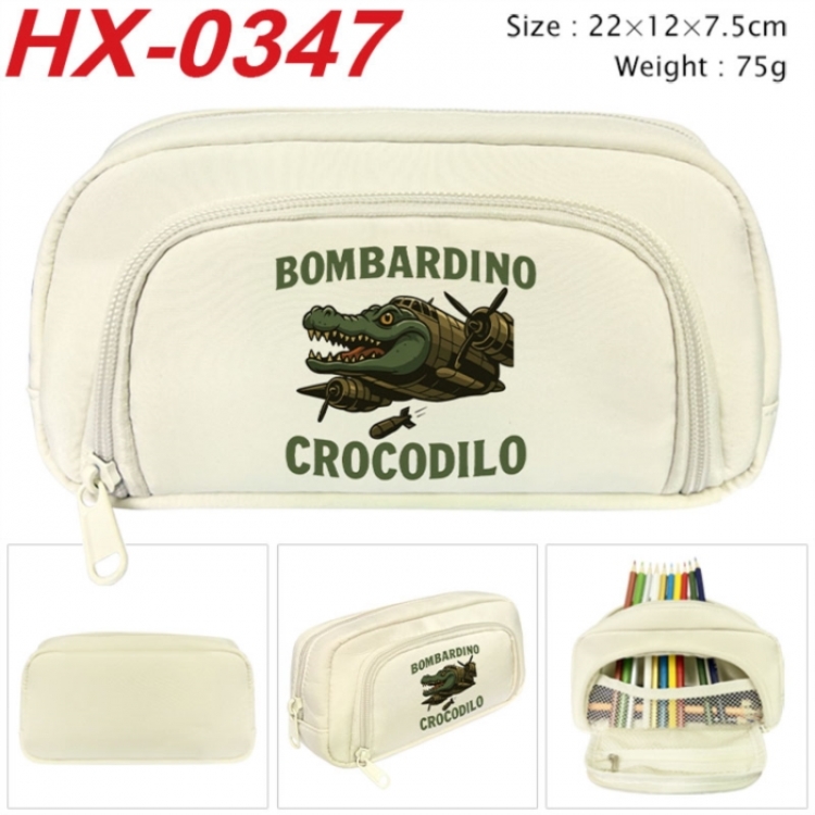 The Book of Mountains and Seas Anime 3D pencil case with insulation layer Pencil Bag 22X12X7.5CM