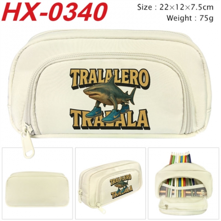 The Book of Mountains and Seas Anime 3D pencil case with insulation layer Pencil Bag 22X12X7.5CM