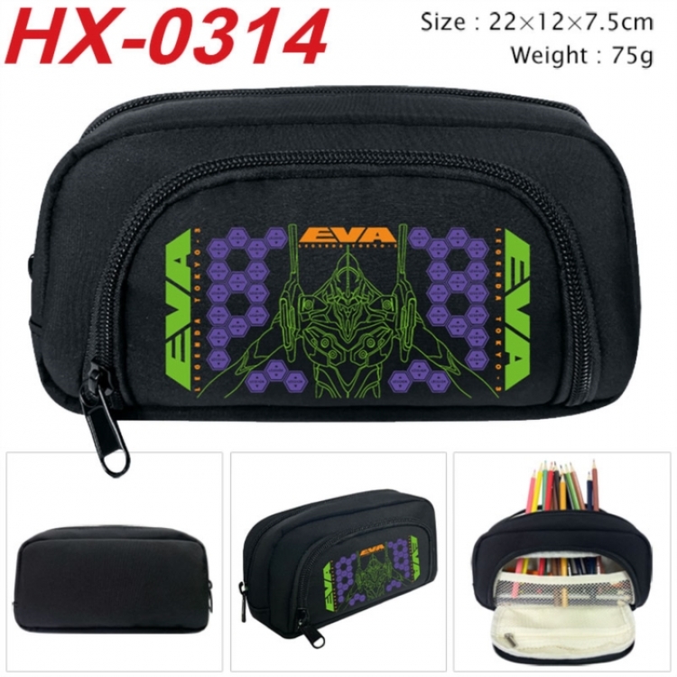 EVA Anime 3D pencil case with insulation layer Pencil Bag 22X12X7.5CM