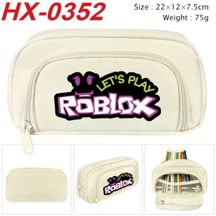Roblox Anime 3D pencil case with insulation layer Pencil Bag 22X12X7.5CM