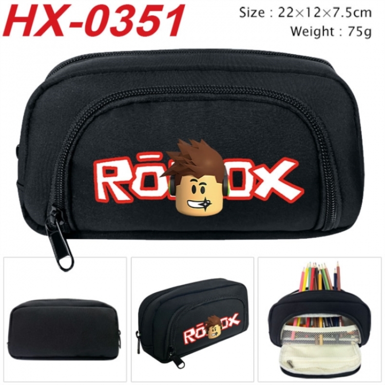 Roblox Anime 3D pencil case with insulation layer Pencil Bag 22X12X7.5CM