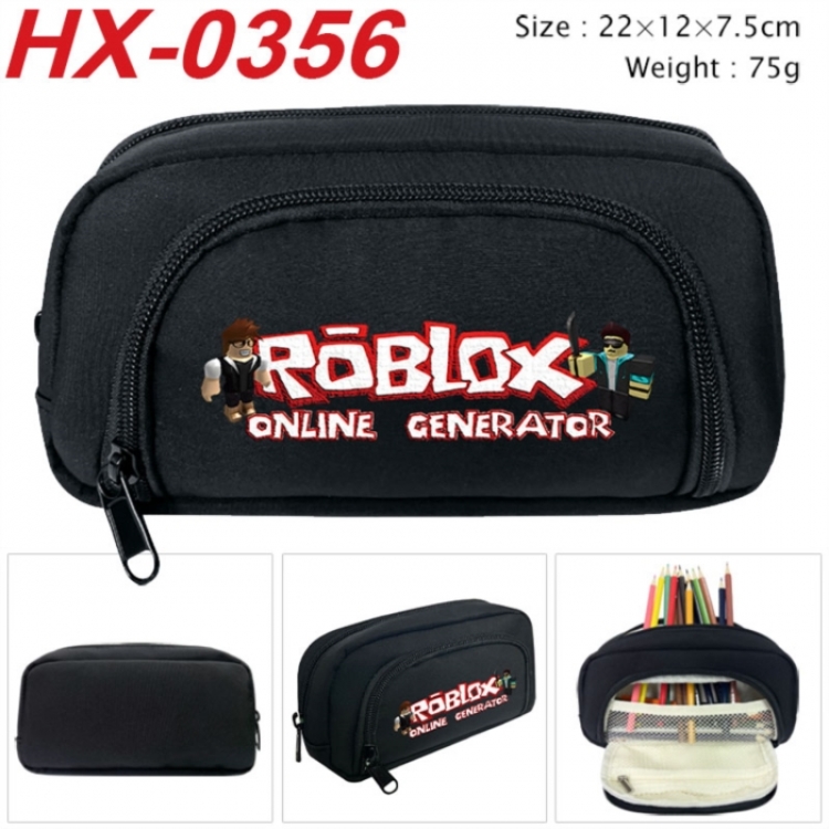 Roblox Anime 3D pencil case with insulation layer Pencil Bag 22X12X7.5CM