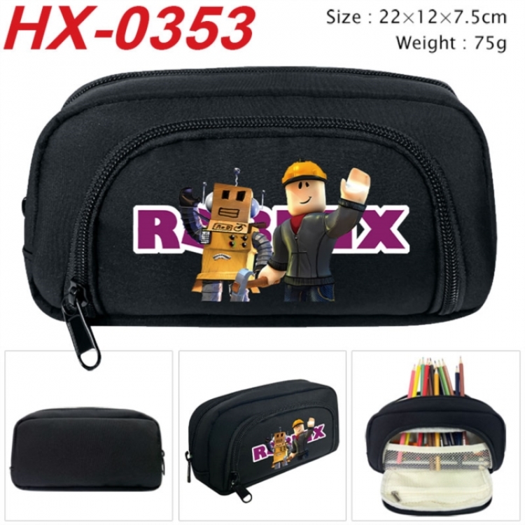 Roblox Anime 3D pencil case with insulation layer Pencil Bag 22X12X7.5CM