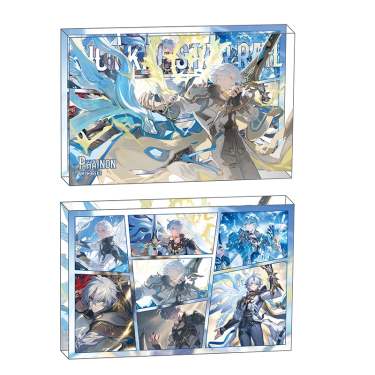 Honkai: Star Rail Anime game acrylic card brick desktop decoration 8X12X1.2cm