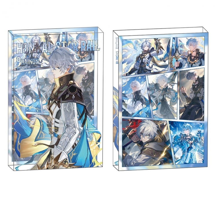 Honkai: Star Rail Anime game acrylic card brick desktop decoration 8X12X1.2cm
