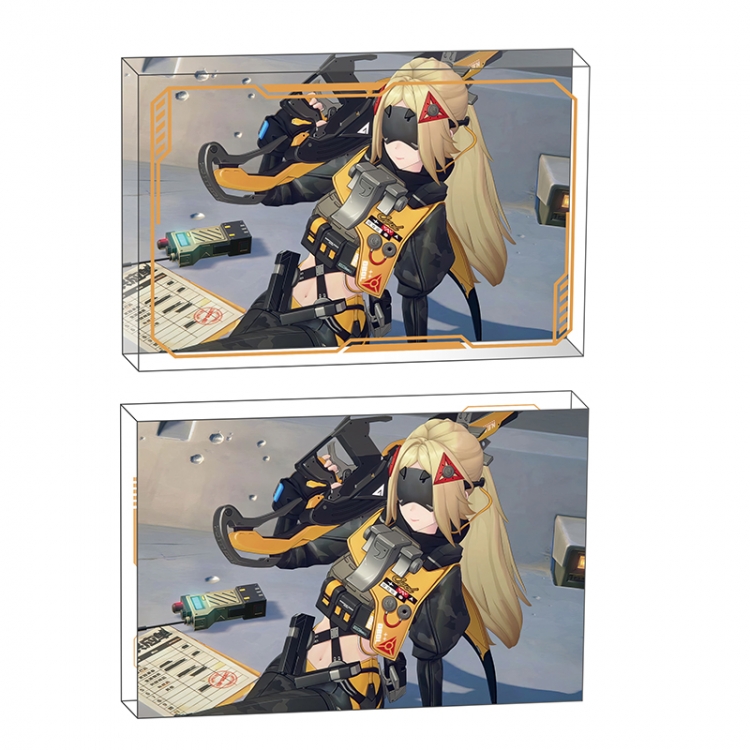 trigger Anime game acrylic card brick desktop decoration 8X12X1.2cm