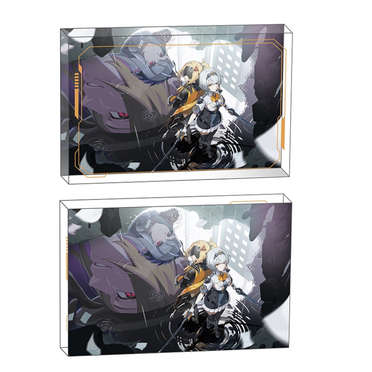 trigger Anime game acrylic card brick desktop decoration 8X12X1.2cm
