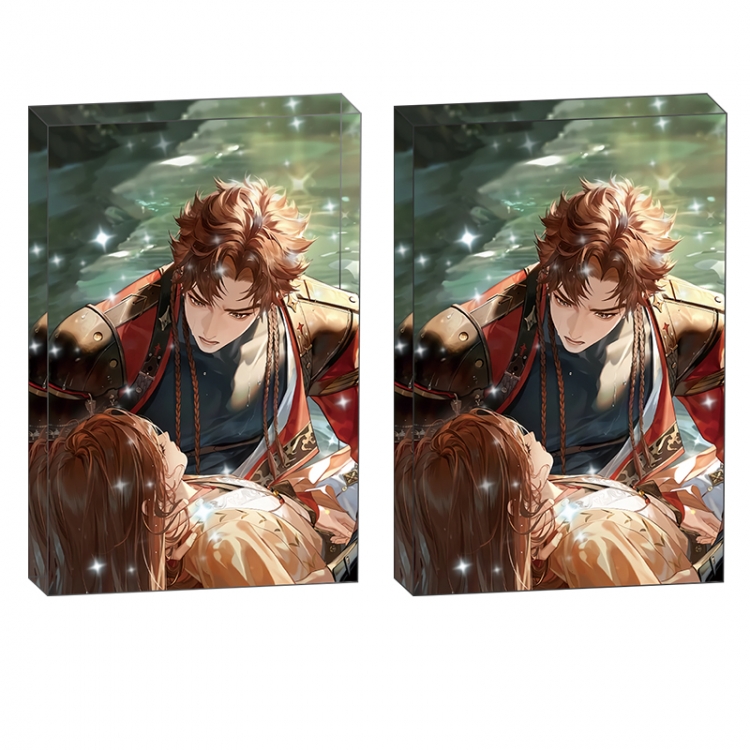 Codename Eagle Anime game acrylic card brick desktop decoration 8X12X1.2cm