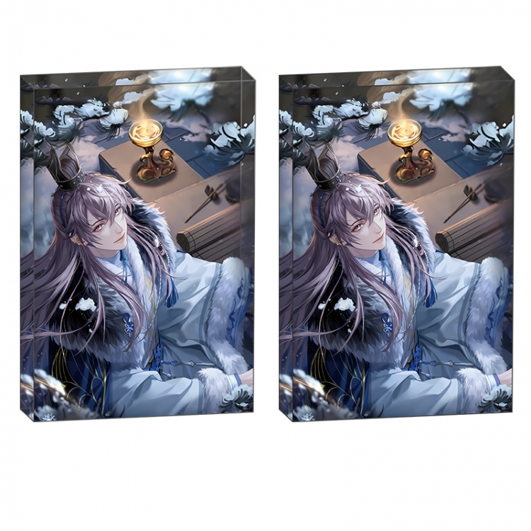 Codename Eagle Anime game acrylic card brick desktop decoration 8X12X1.2cm