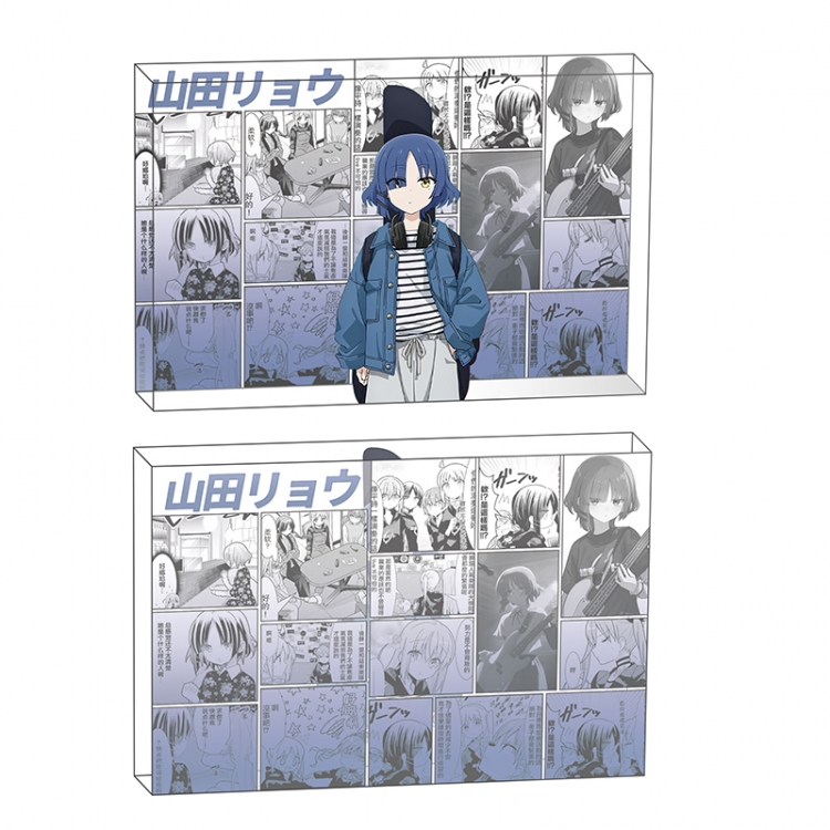 BOCCHI THE ROCK! Anime game acrylic card brick desktop decoration 8X12X1.2cm