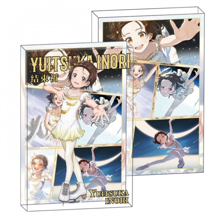 Gold Medalist Anime game acrylic card brick desktop decoration 8X12X1.2cm