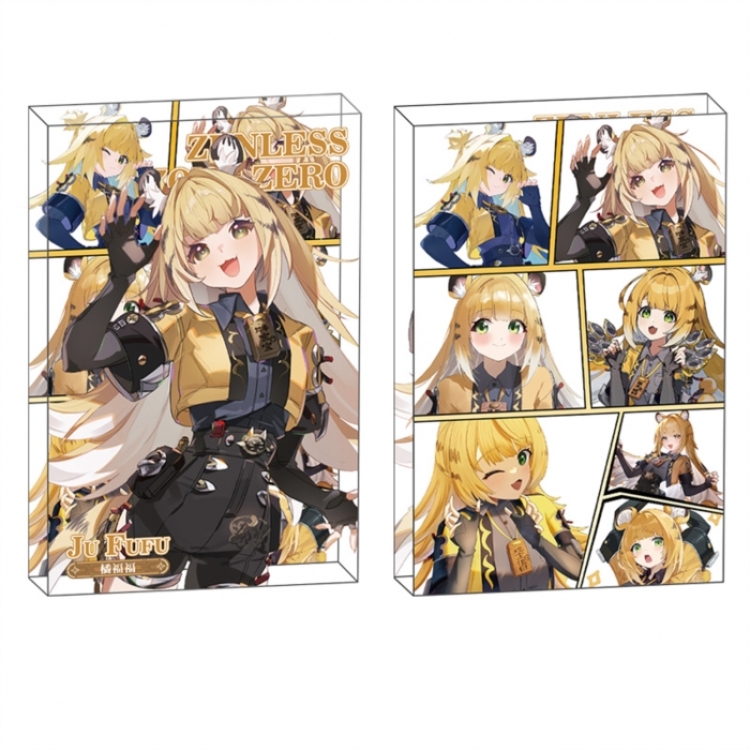 Zenless Zone Zero Anime game acrylic card brick desktop decoration 8X12X1.2cm